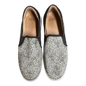 Ugg Cas Exotic Calf Hair Slip On Sneaker 9 Animal Print